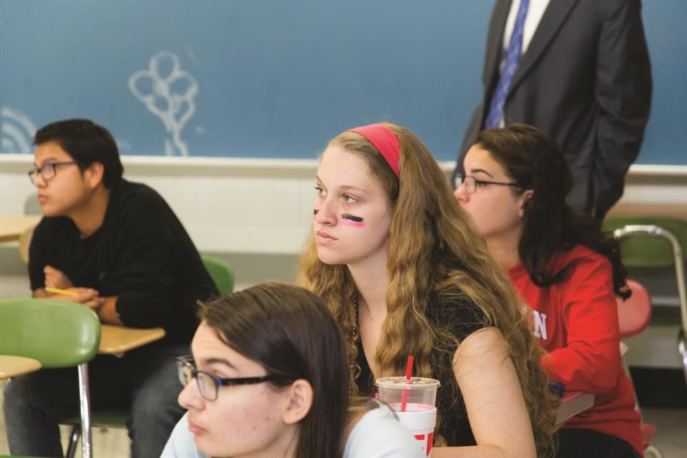 students in classroom